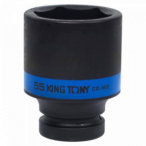 843555M KING TONY Головка торцевая ударная глубокая шестигранная 1, 55 мм