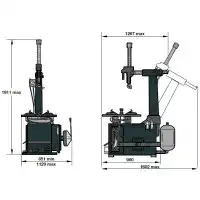 SICE S42 Шиномонтажный станок